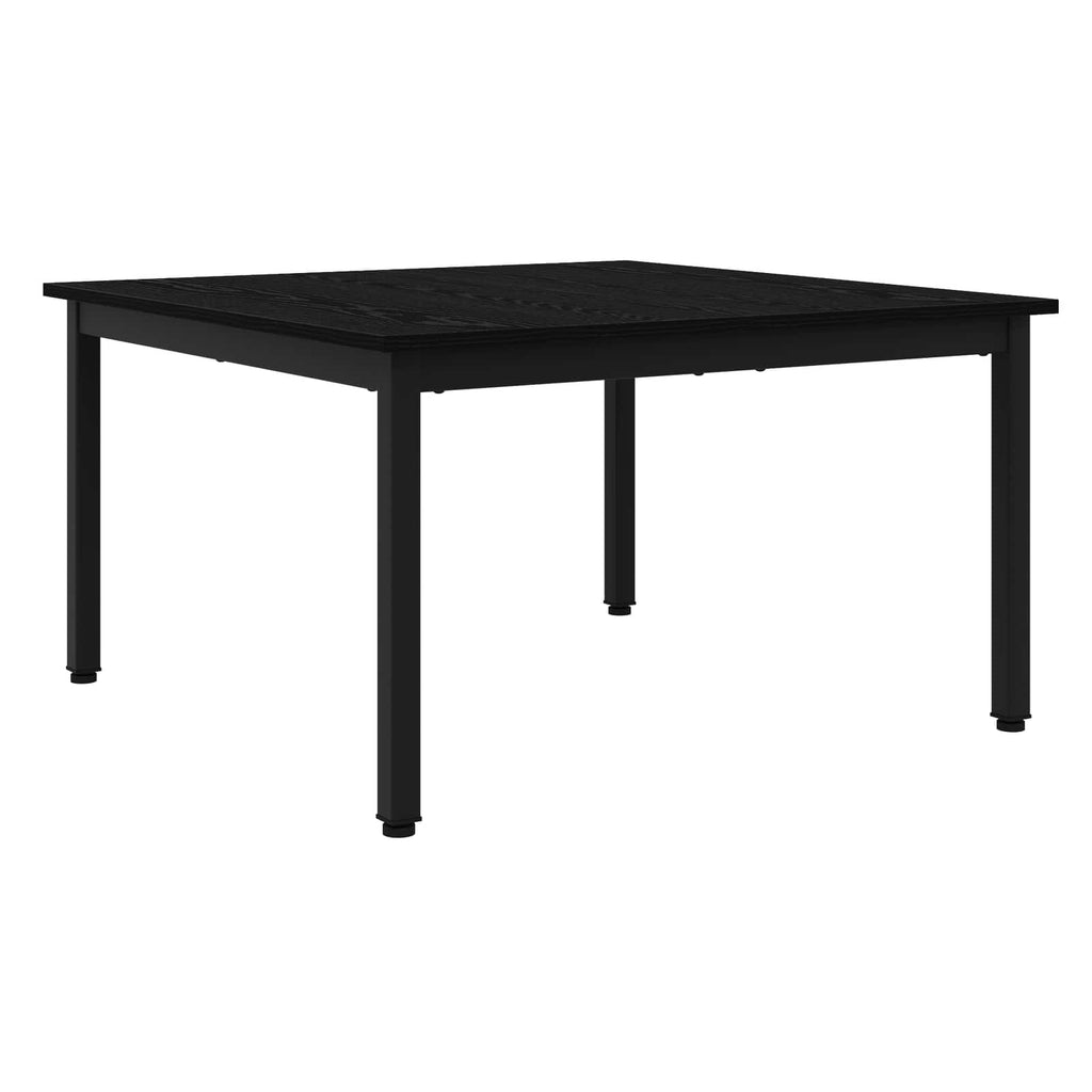 vidaXL Stolik kawowy Czarny Dąb 80 x 80 x 45 cm