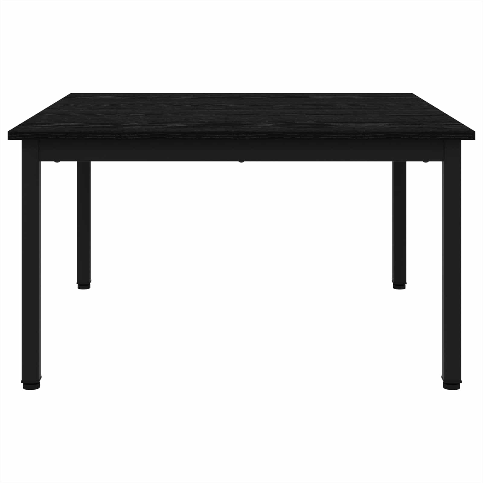 vidaXL Stolik kawowy Czarny Dąb 80 x 80 x 45 cm