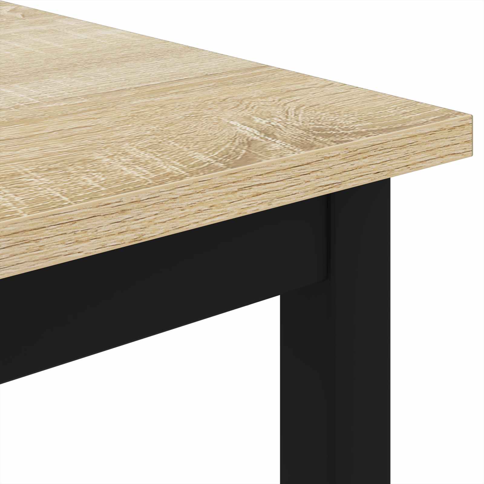 vidaXL Stolik kawowy Sonoma 80 x 80 x 45 cm Materiał drewnopochodny