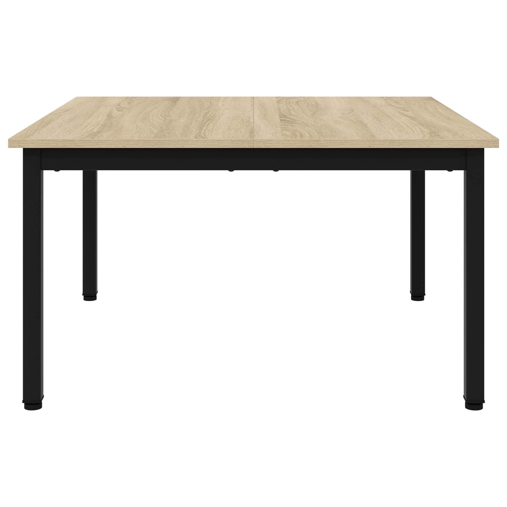 vidaXL Stolik kawowy Sonoma 80 x 80 x 45 cm Materiał drewnopochodny