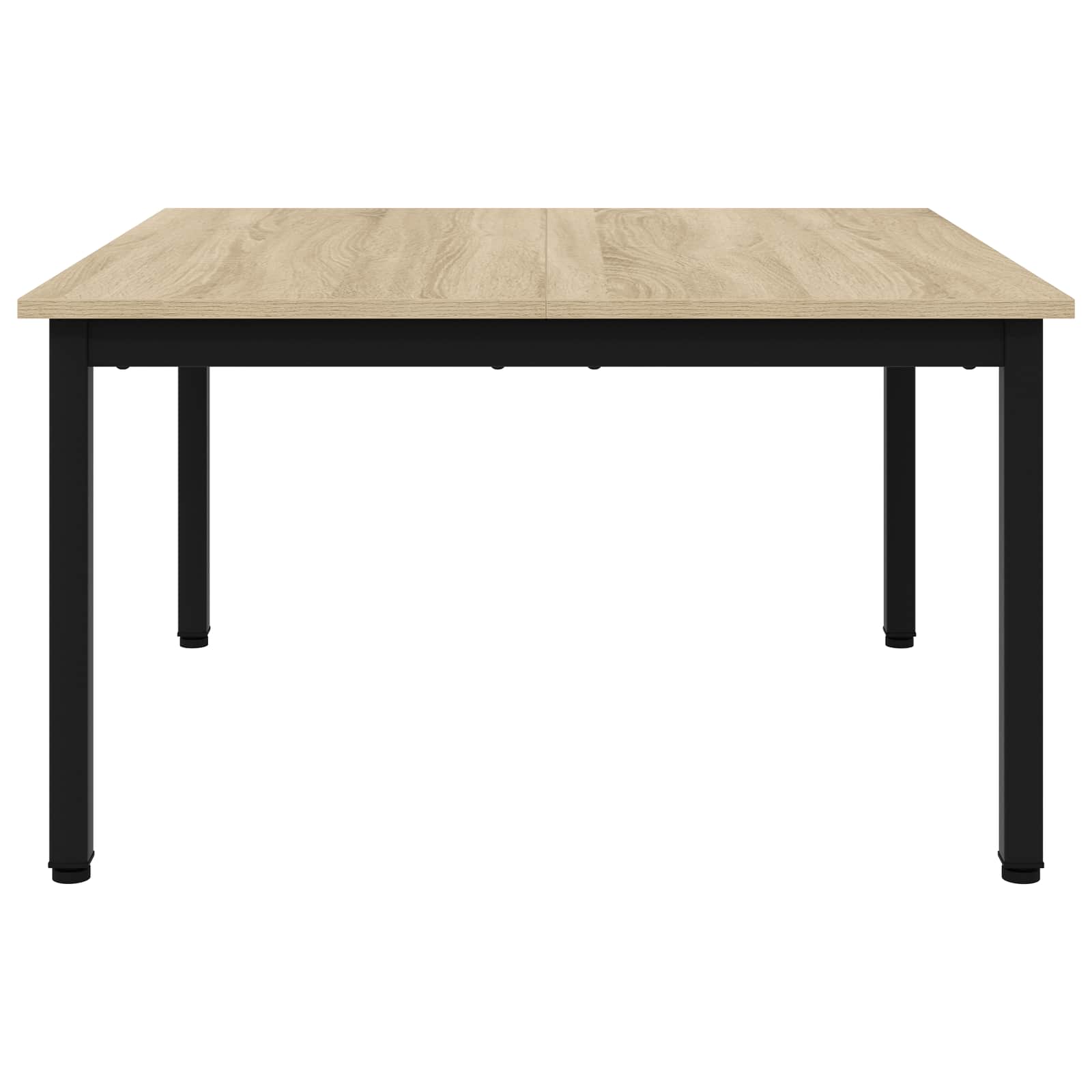 vidaXL Stolik kawowy Sonoma 80 x 80 x 45 cm Materiał drewnopochodny