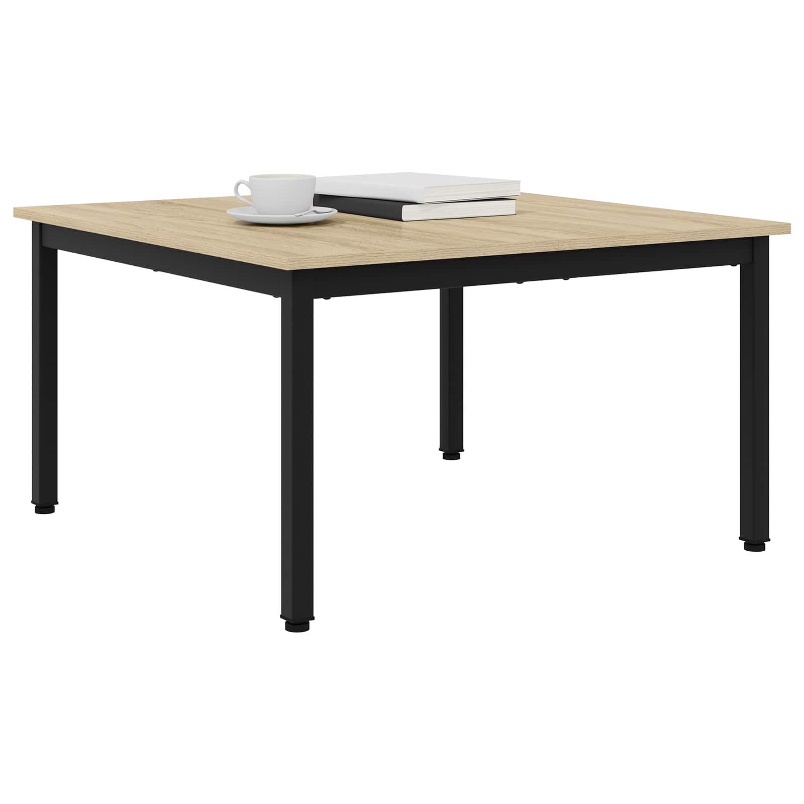 vidaXL Stolik kawowy Sonoma 80 x 80 x 45 cm Materiał drewnopochodny
