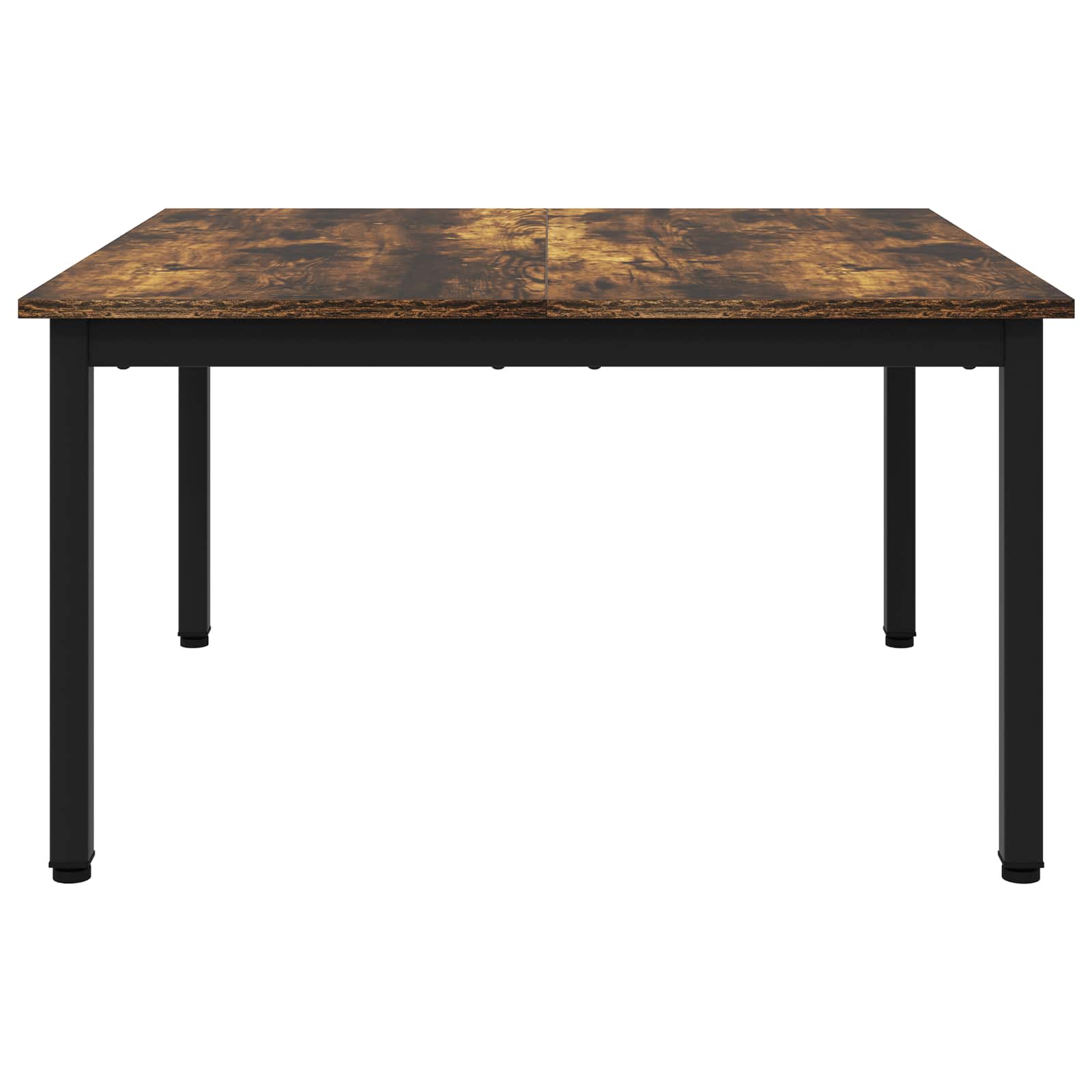 vidaXL Stolik kawowy Dąb dymny 80 x 80 x 45 cm Materiał drewnopochodny