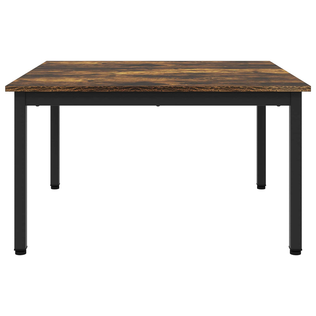 vidaXL Stolik kawowy Dąb dymny 80 x 80 x 45 cm Materiał drewnopochodny