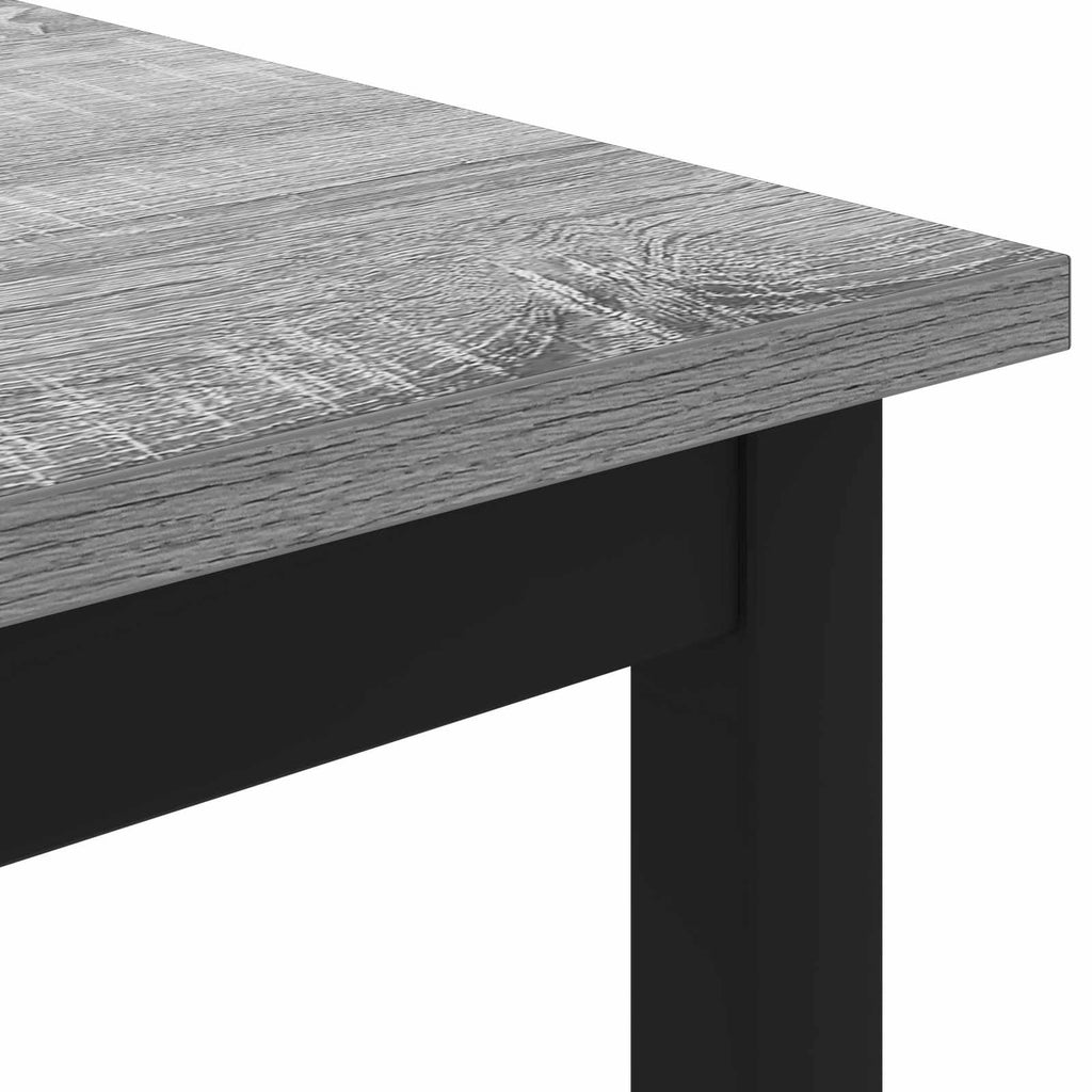 vidaXL Stolik kawowy Szary Sonoma 80 x 80 x 45 cm