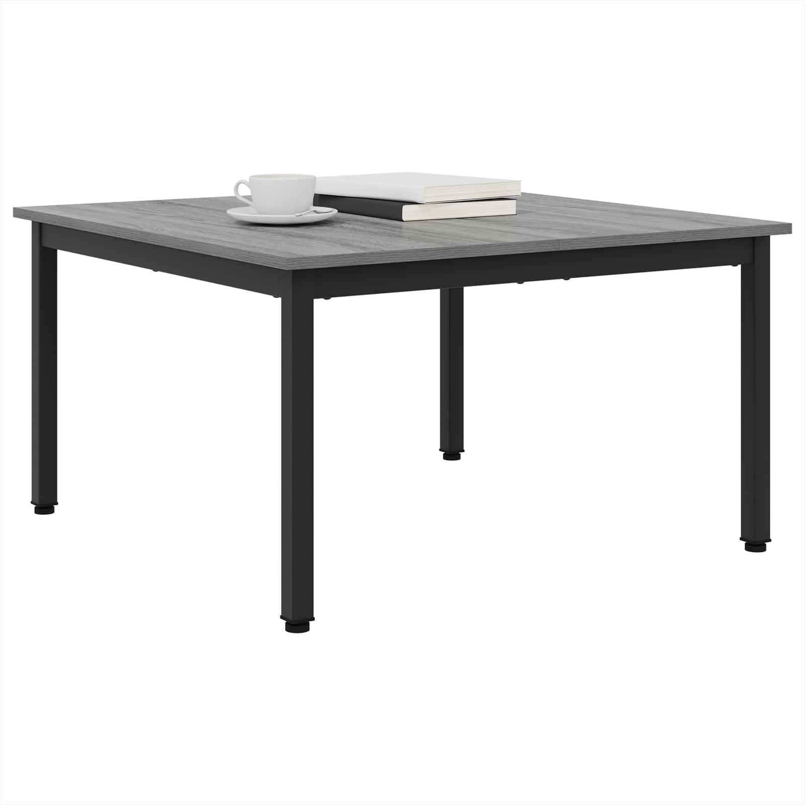 vidaXL Stolik kawowy Szary Sonoma 80 x 80 x 45 cm