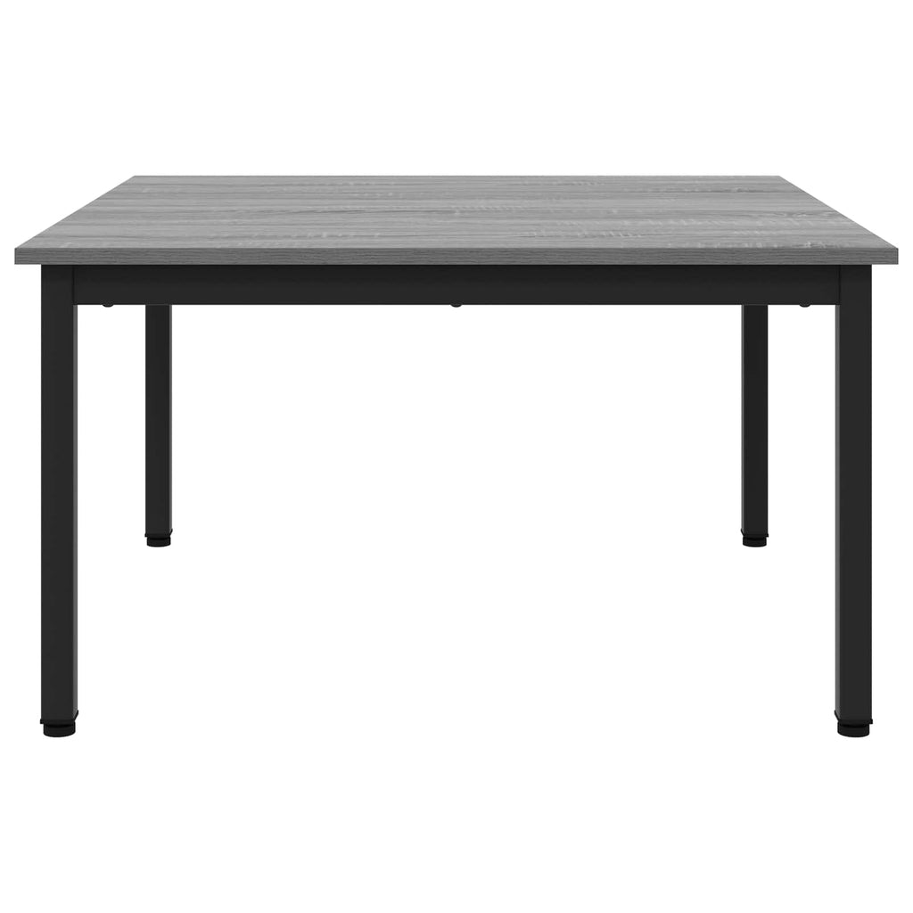 vidaXL Stolik kawowy Szary Sonoma 80 x 80 x 45 cm