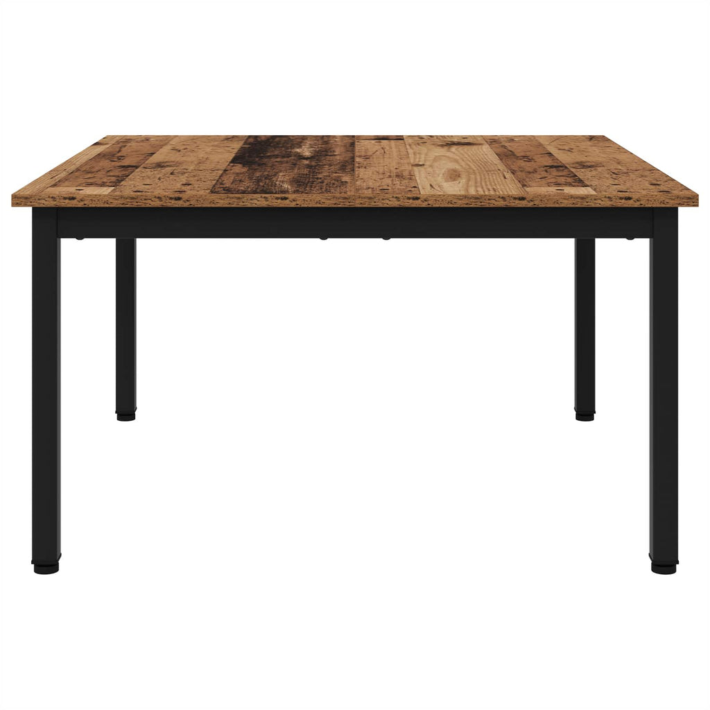 vidaXL Stolik kawowy Stare drewno 80 x 80 x 45 cm