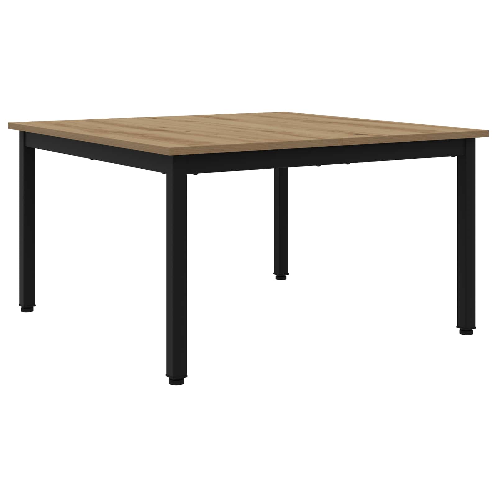 vidaXL Stolik kawowy Dąb rzemieślniczy 80 x 80 x 45 cm