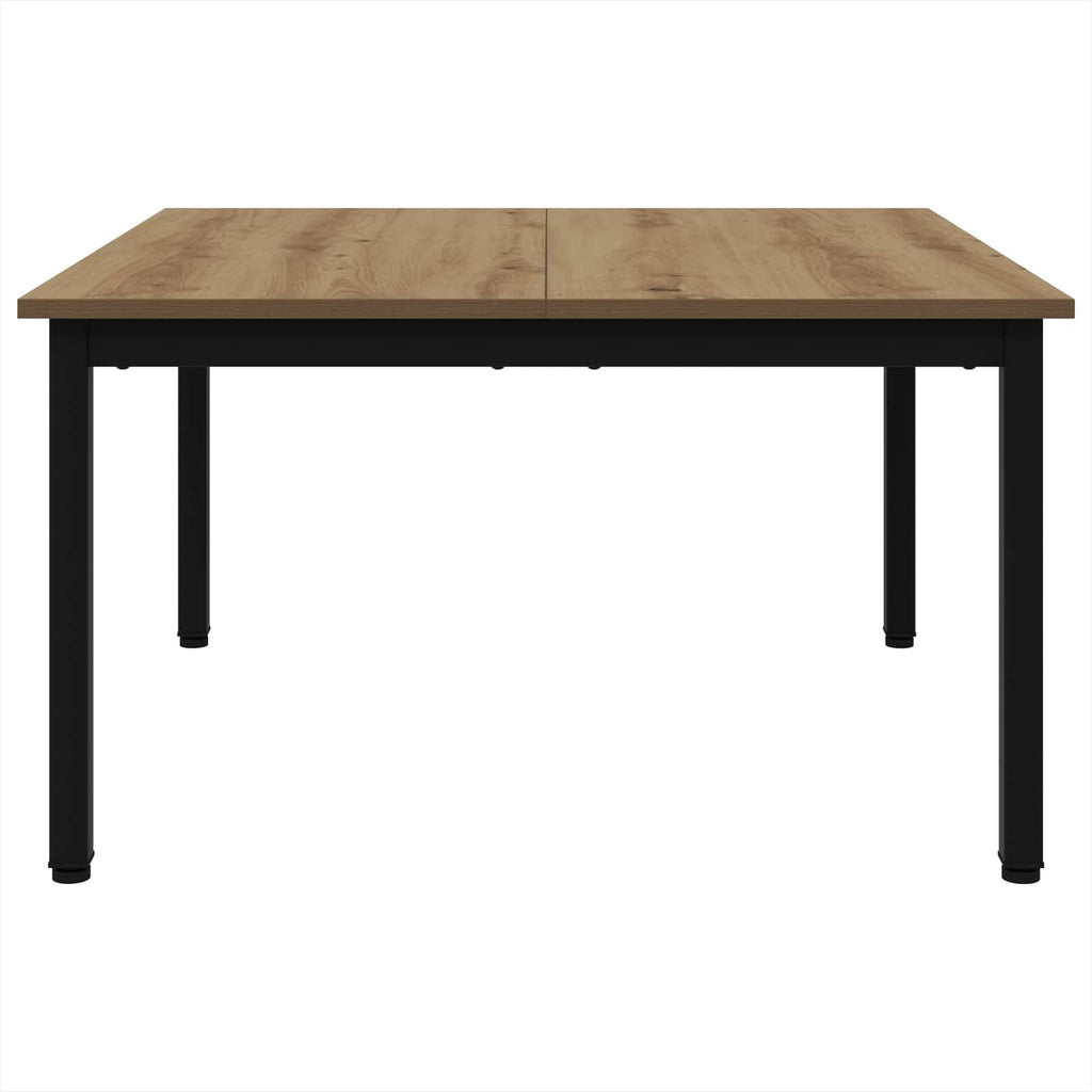 vidaXL Stolik kawowy Dąb rzemieślniczy 80 x 80 x 45 cm