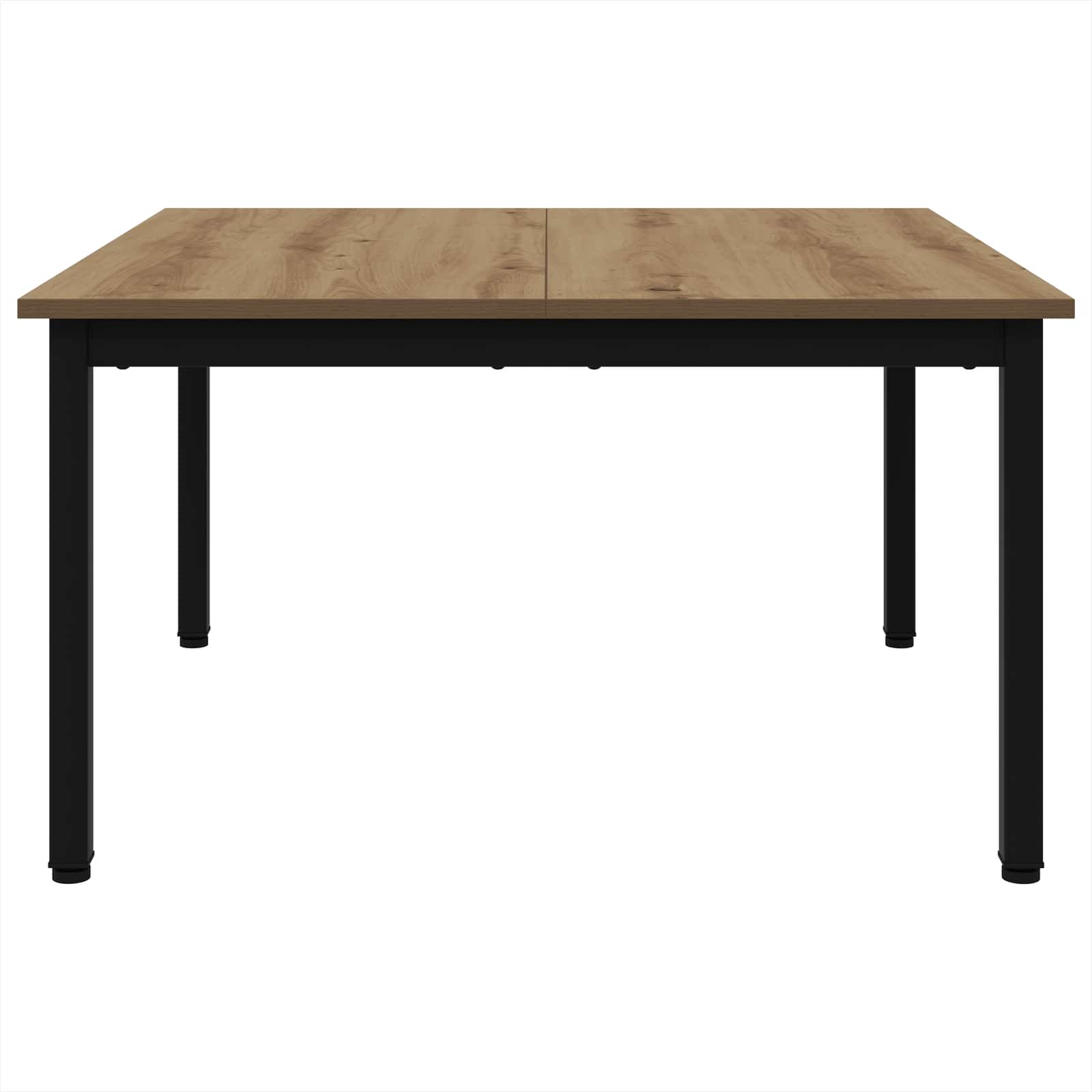 vidaXL Stolik kawowy Dąb rzemieślniczy 80 x 80 x 45 cm