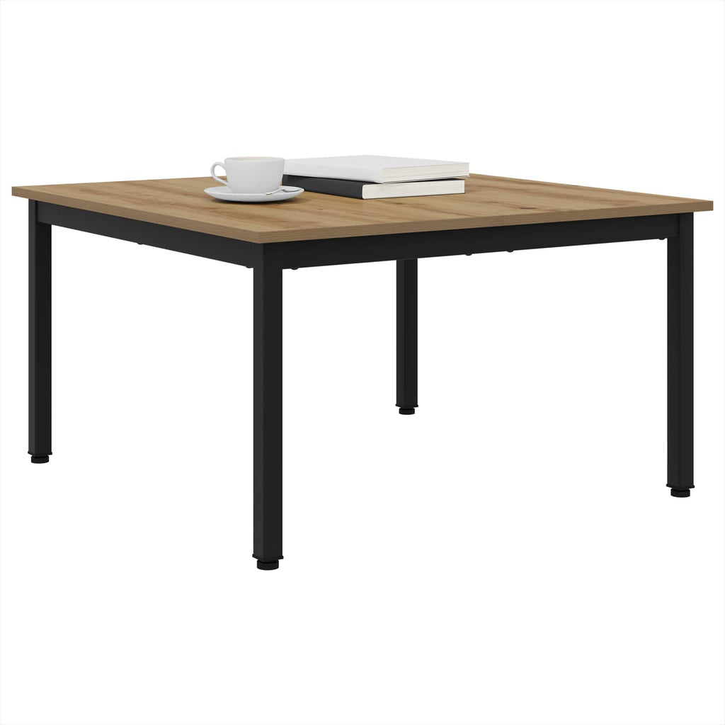 vidaXL Stolik kawowy Dąb rzemieślniczy 80 x 80 x 45 cm