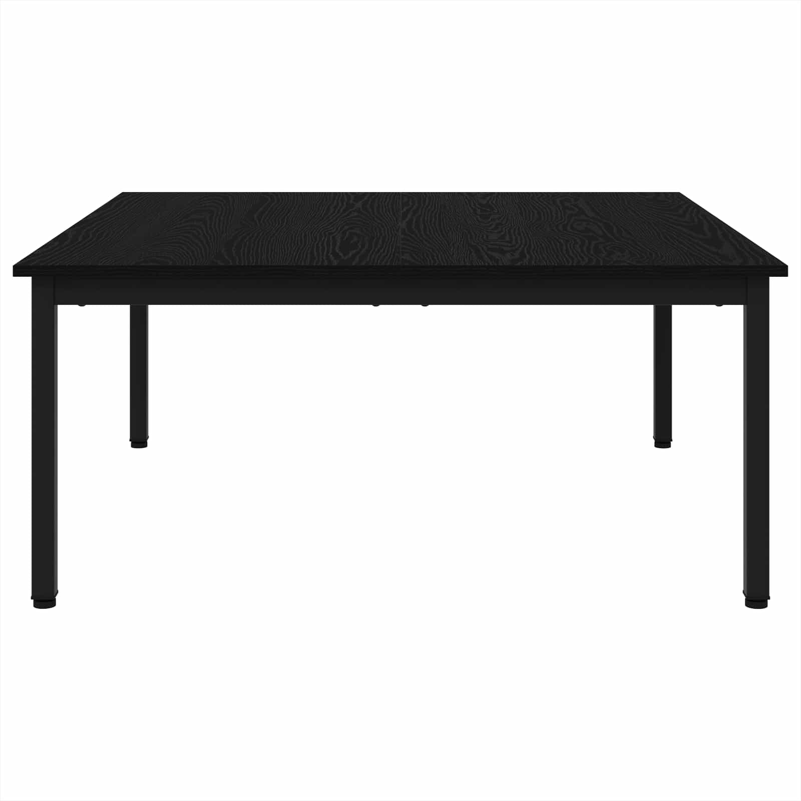 vidaXL Stolik kawowy Czarny Dąb 100 x 100 x 45 cm