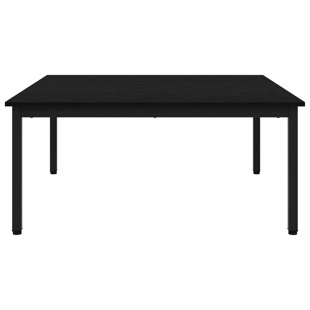 vidaXL Stolik kawowy Czarny Dąb 100 x 100 x 45 cm