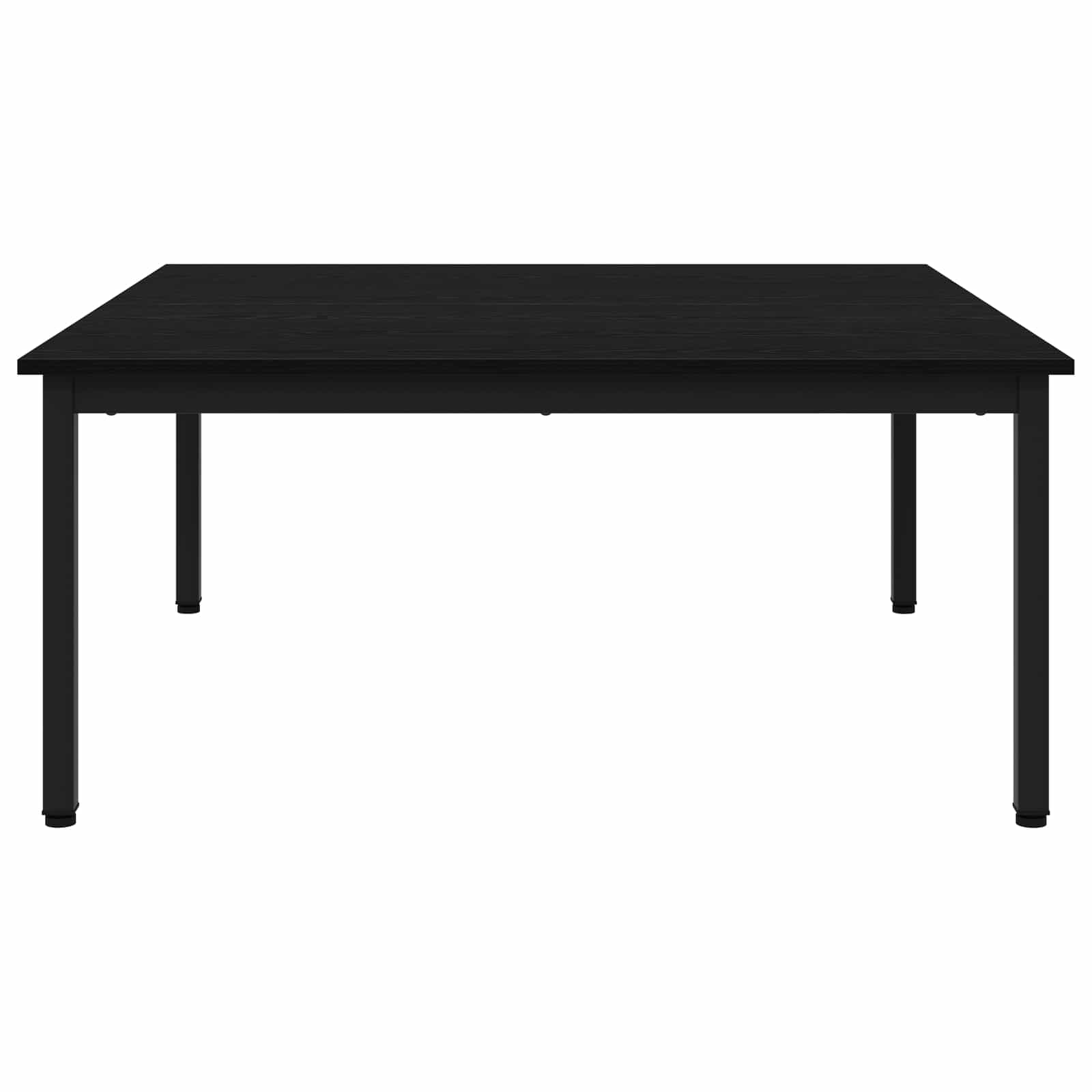 vidaXL Stolik kawowy Czarny Dąb 100 x 100 x 45 cm