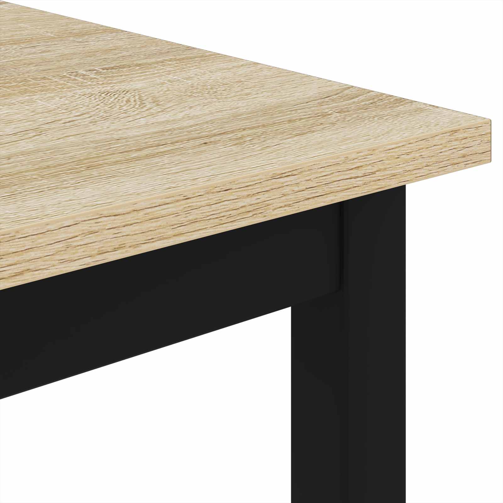 vidaXL Stolik kawowy Sonoma 100 x 100 x 45 cm Materiał drewnopochodny