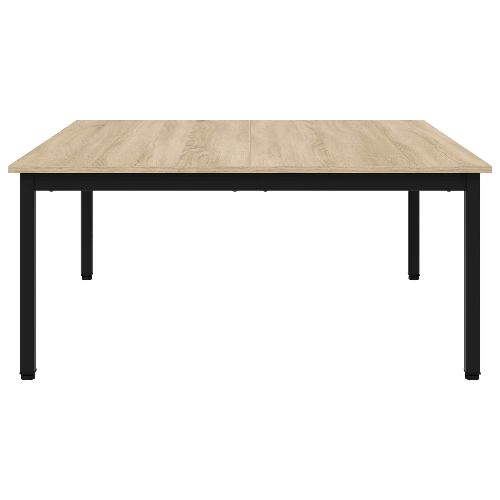 vidaXL Stolik kawowy Sonoma 100 x 100 x 45 cm Materiał drewnopochodny