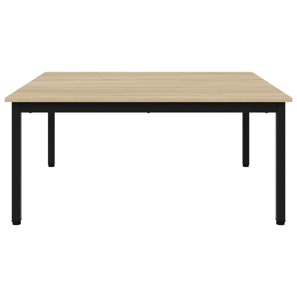 vidaXL Stolik kawowy Sonoma 100 x 100 x 45 cm Materiał drewnopochodny