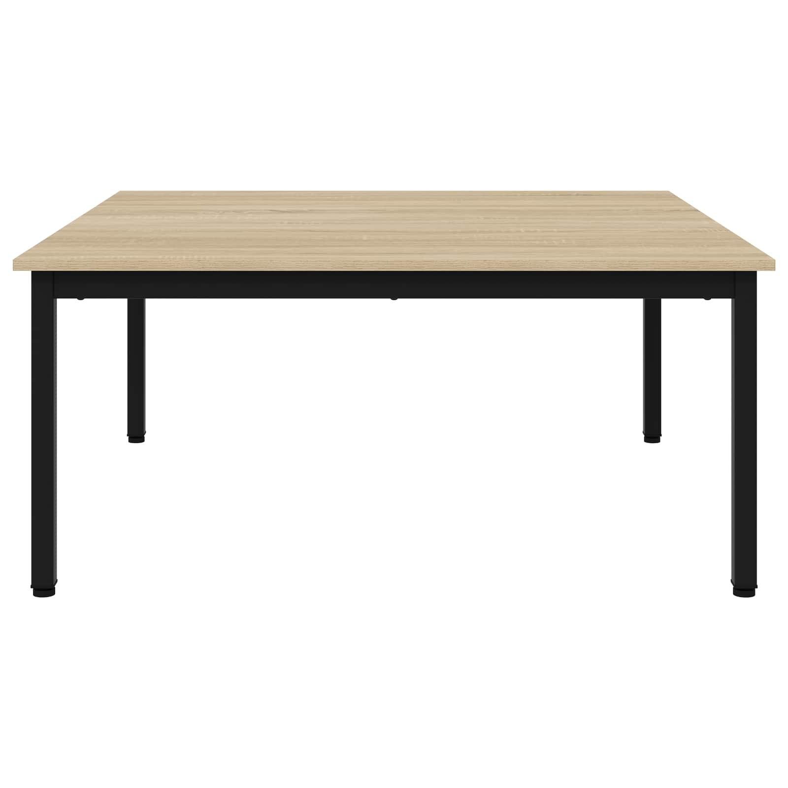 vidaXL Stolik kawowy Sonoma 100 x 100 x 45 cm Materiał drewnopochodny