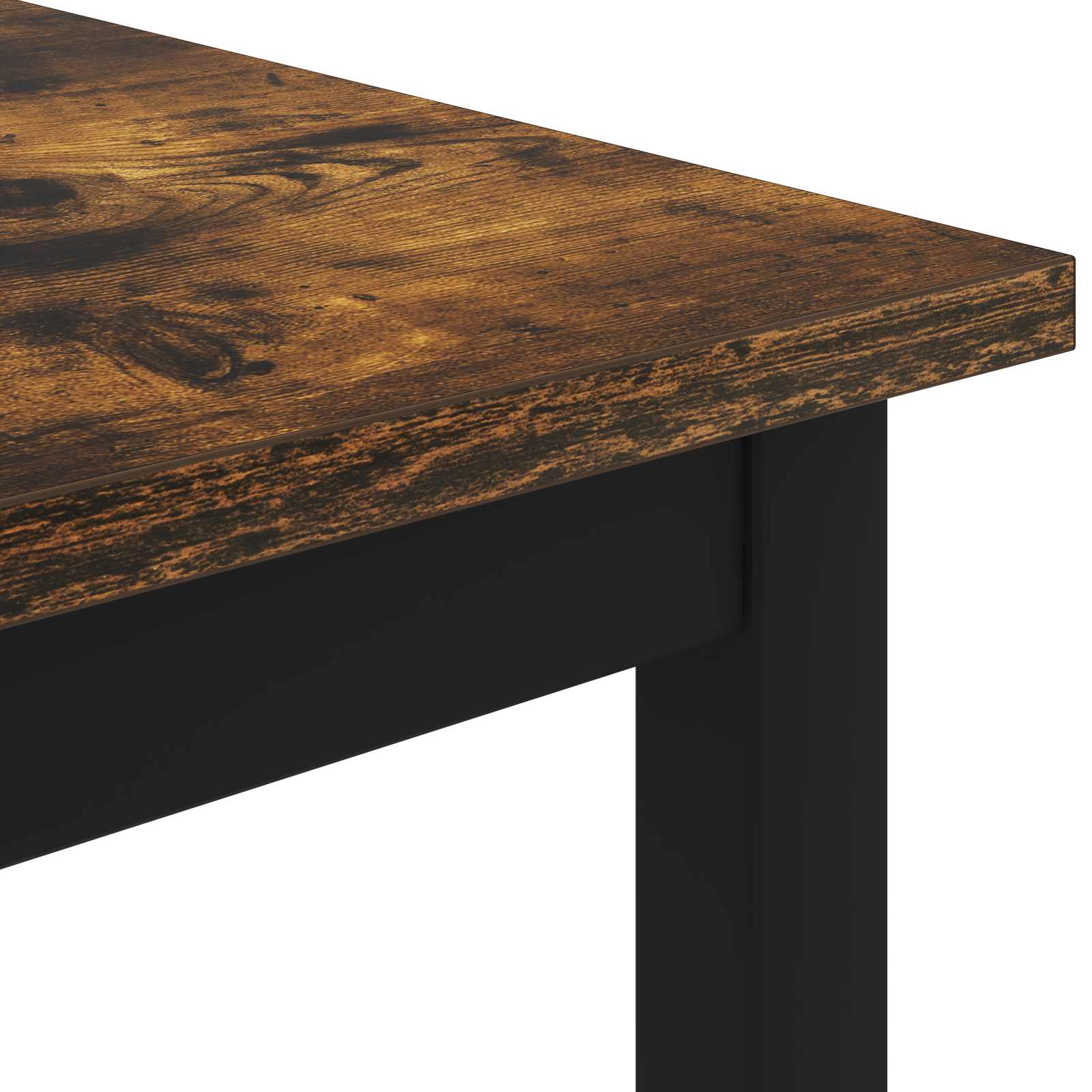 vidaXL Stolik kawowy Dąb dymny 100 x 100 x 45 cm