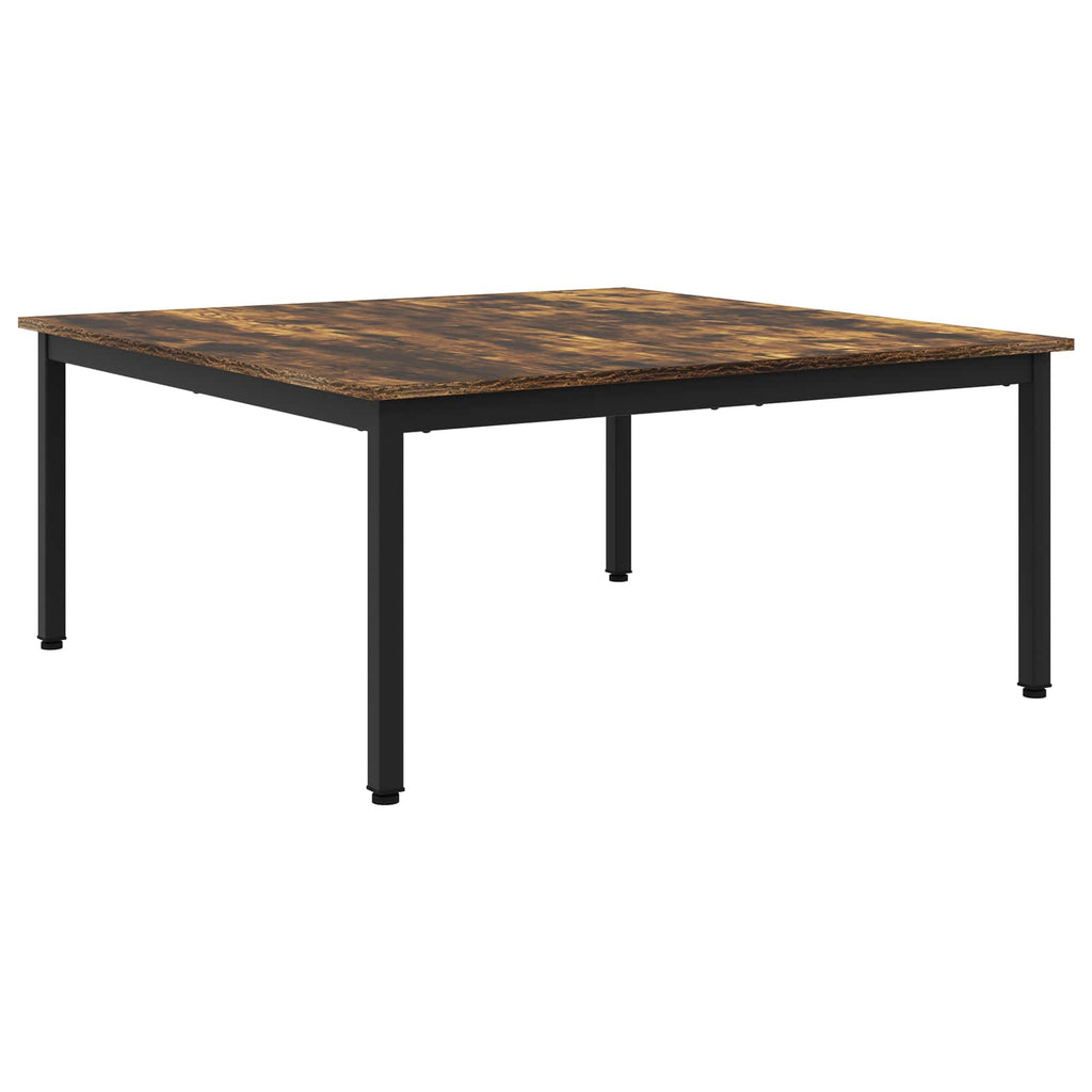 vidaXL Stolik kawowy Dąb dymny 100 x 100 x 45 cm