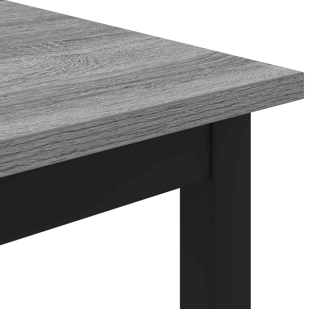 vidaXL Stolik kawowy Szary Sonoma 100 x 100 x 45 cm