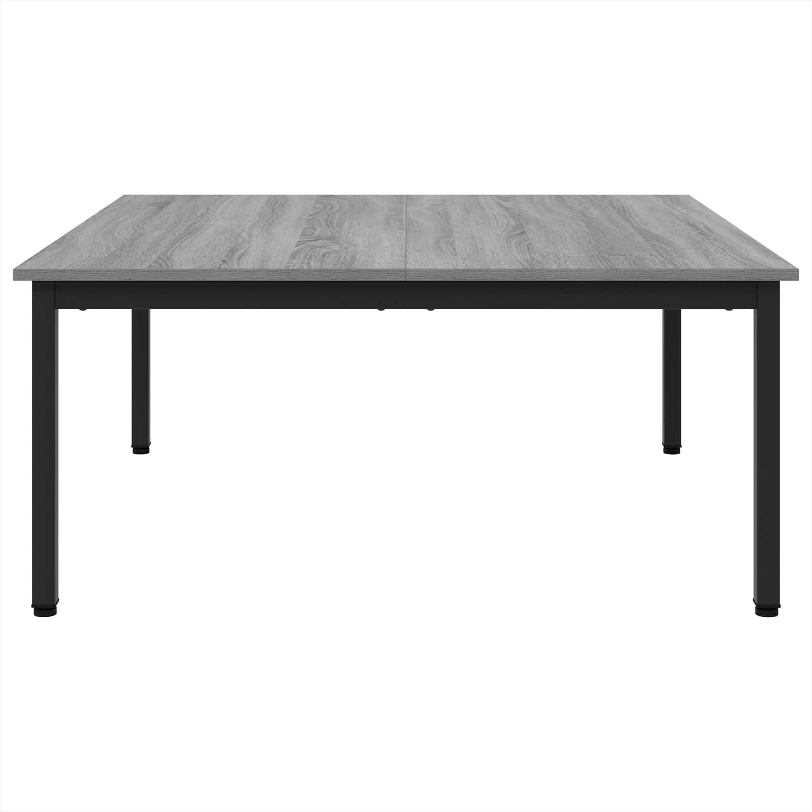vidaXL Stolik kawowy Szary Sonoma 100 x 100 x 45 cm