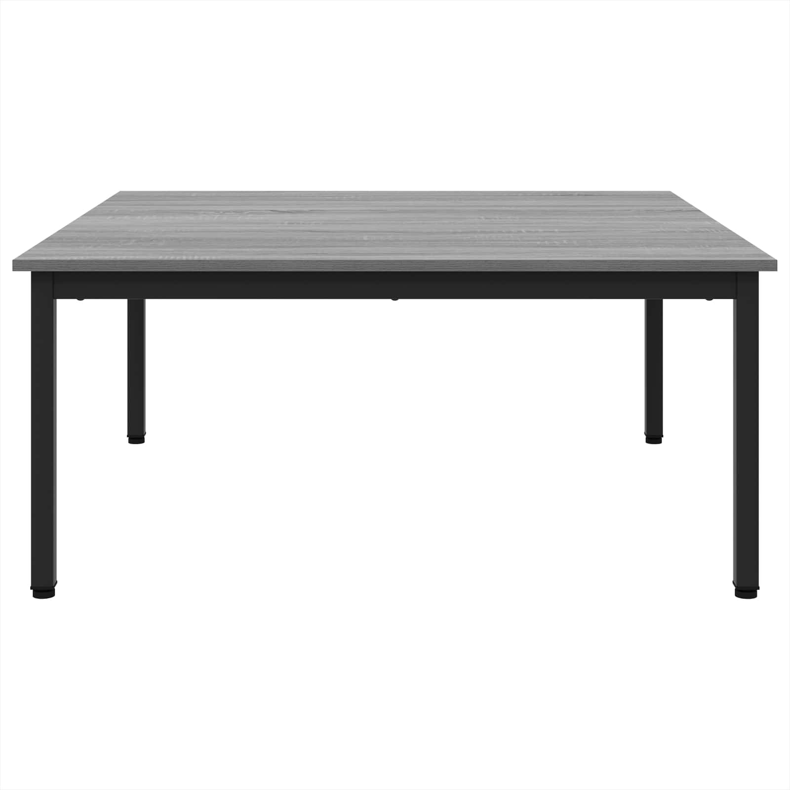 vidaXL Stolik kawowy Szary Sonoma 100 x 100 x 45 cm
