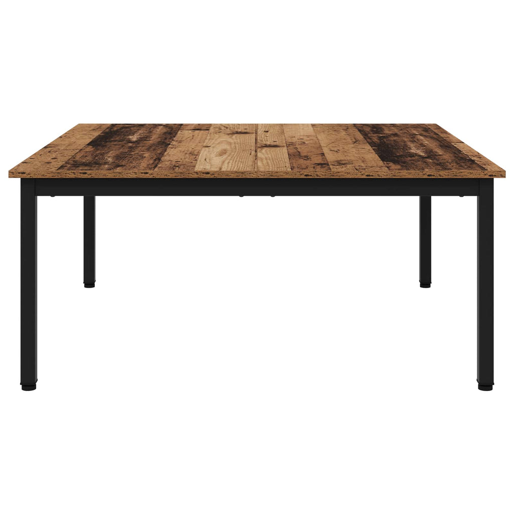 vidaXL Stolik kawowy Stare drewno 100 x 100 x 45 cm