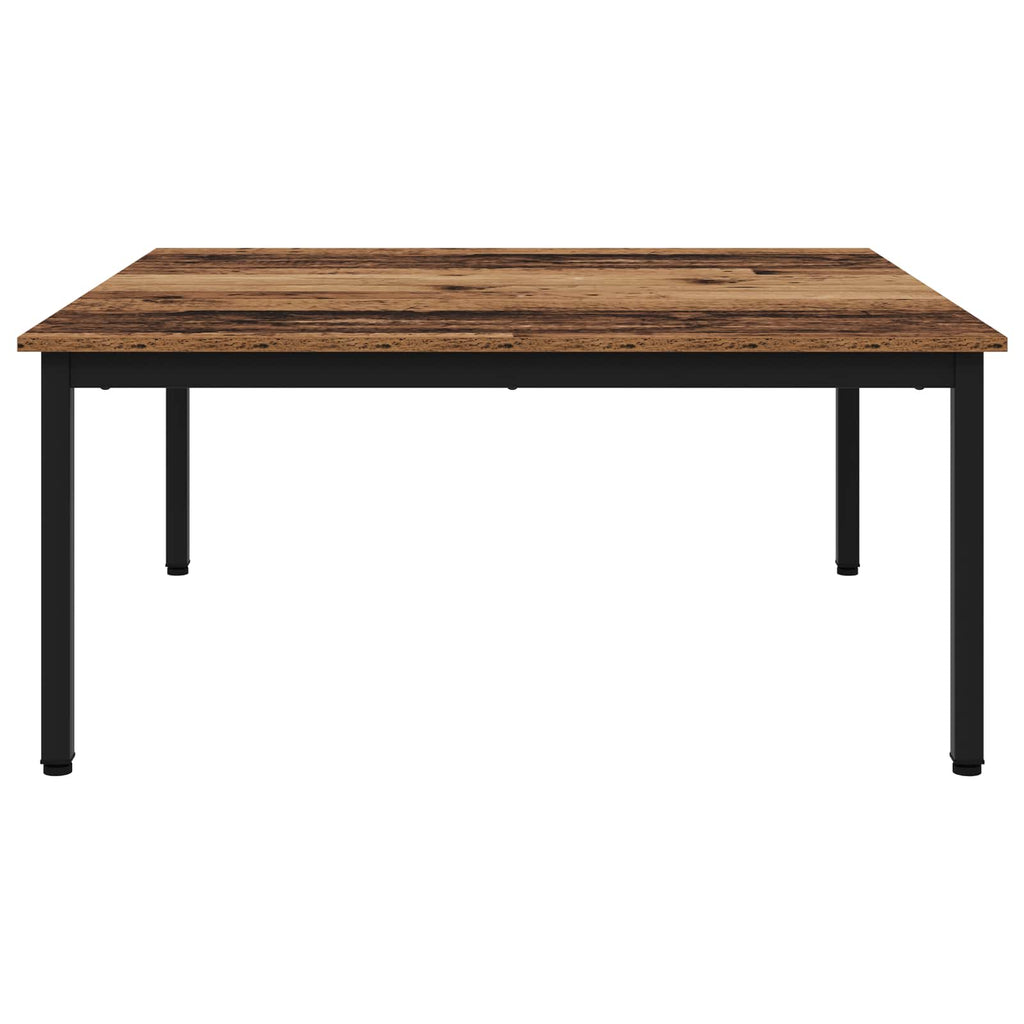 vidaXL Stolik kawowy Stare drewno 100 x 100 x 45 cm