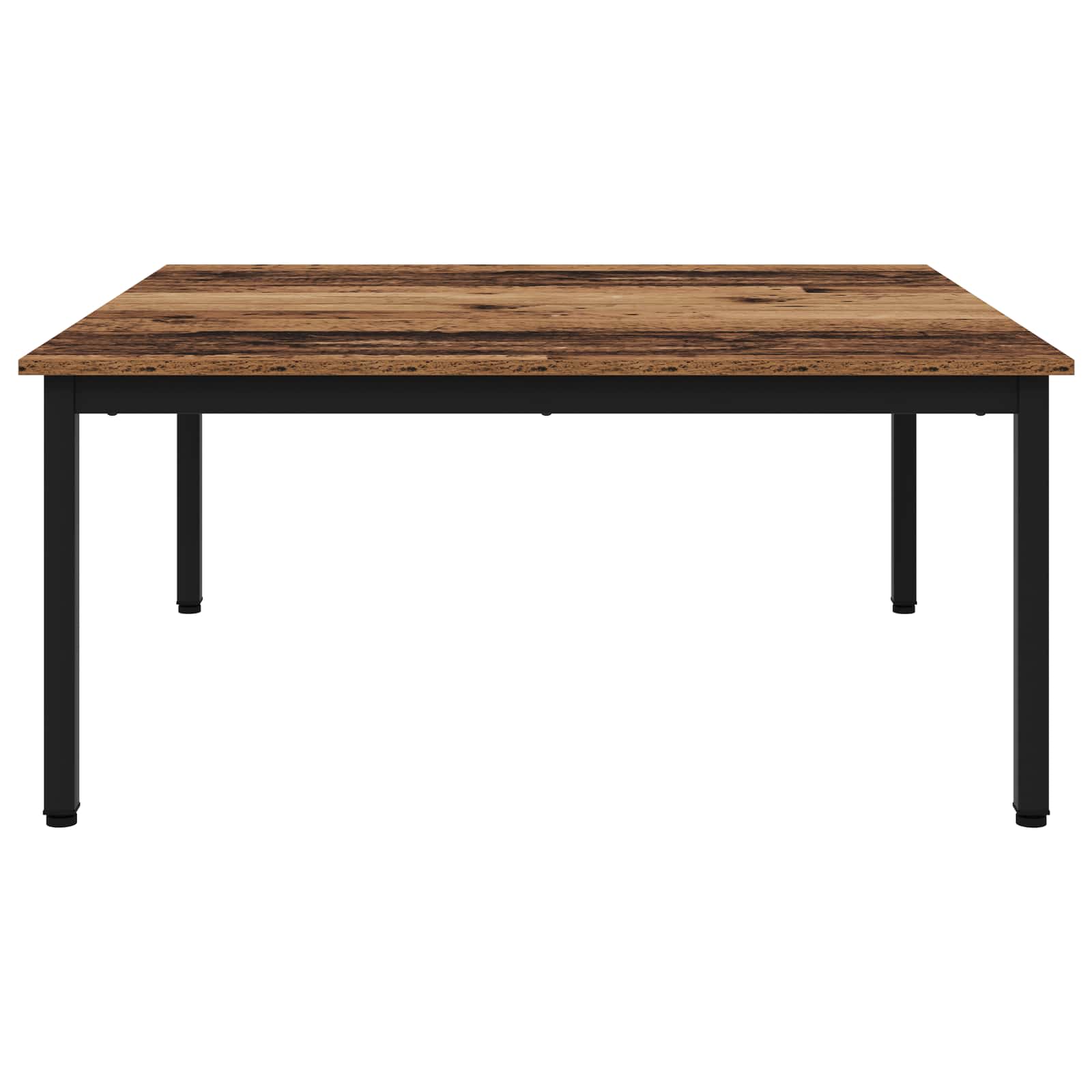 vidaXL Stolik kawowy Stare drewno 100 x 100 x 45 cm