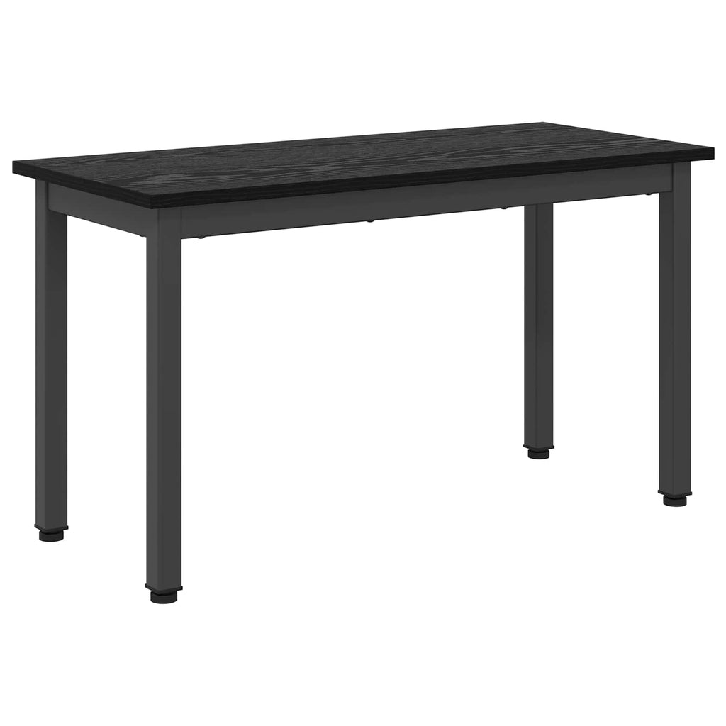 vidaXL ławka Czarny Dąb 80 x 35 x 45 cm Materiał drewnopochodny