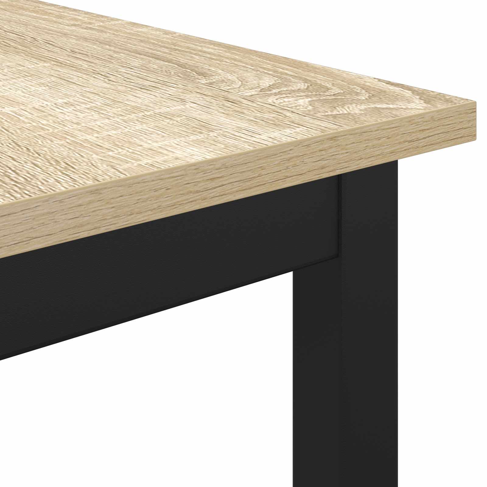 vidaXL ławka Sonoma 80 x 35 x 45 cm Materiał drewnopochodny