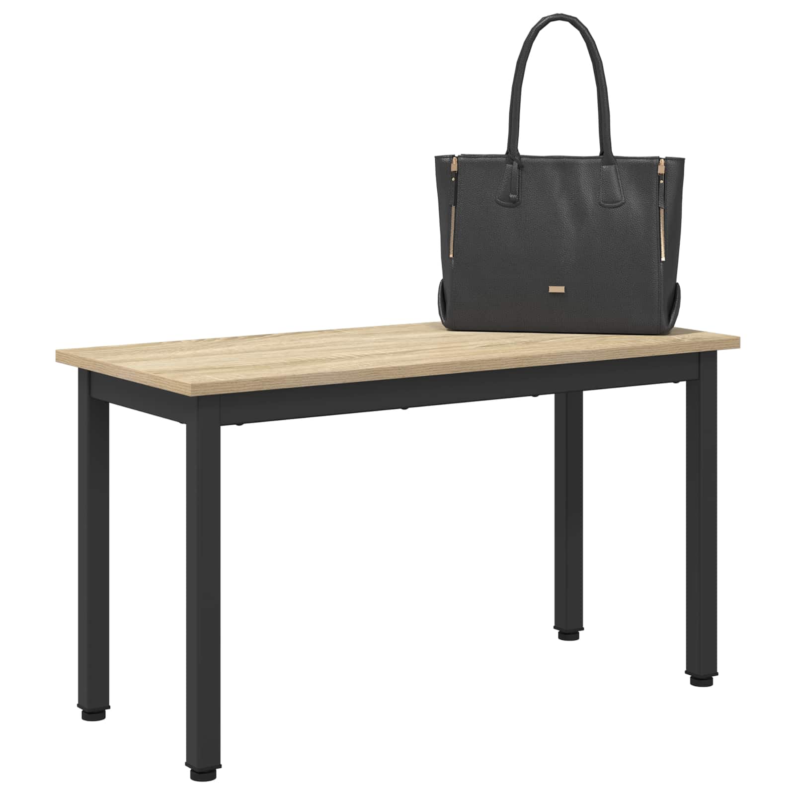 vidaXL ławka Sonoma 80 x 35 x 45 cm Materiał drewnopochodny