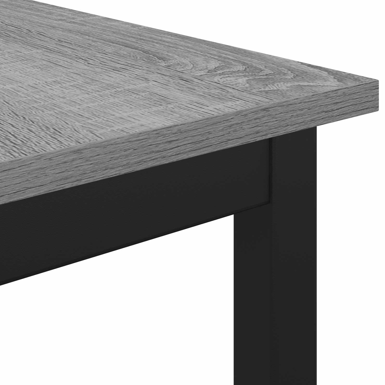 vidaXL ławka Szary Sonoma 80 x 35 x 45 cm Materiał drewnopochodny