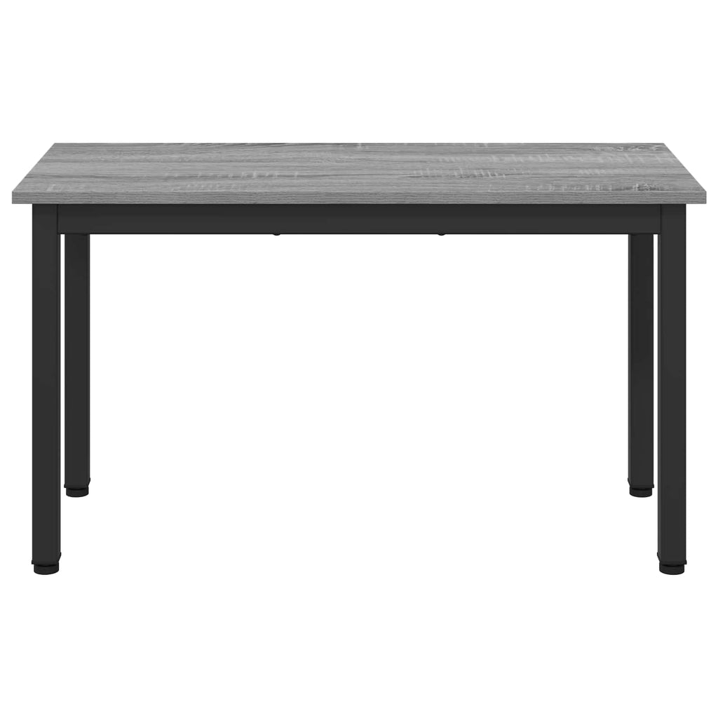 vidaXL ławka Szary Sonoma 80 x 35 x 45 cm Materiał drewnopochodny