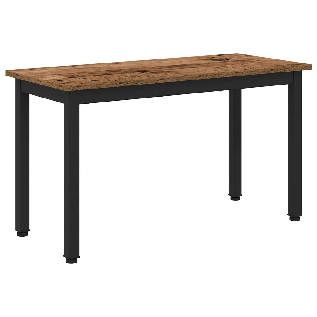 vidaXL ławka Stare drewno 80 x 35 x 45 cm Materiał drewnopochodny