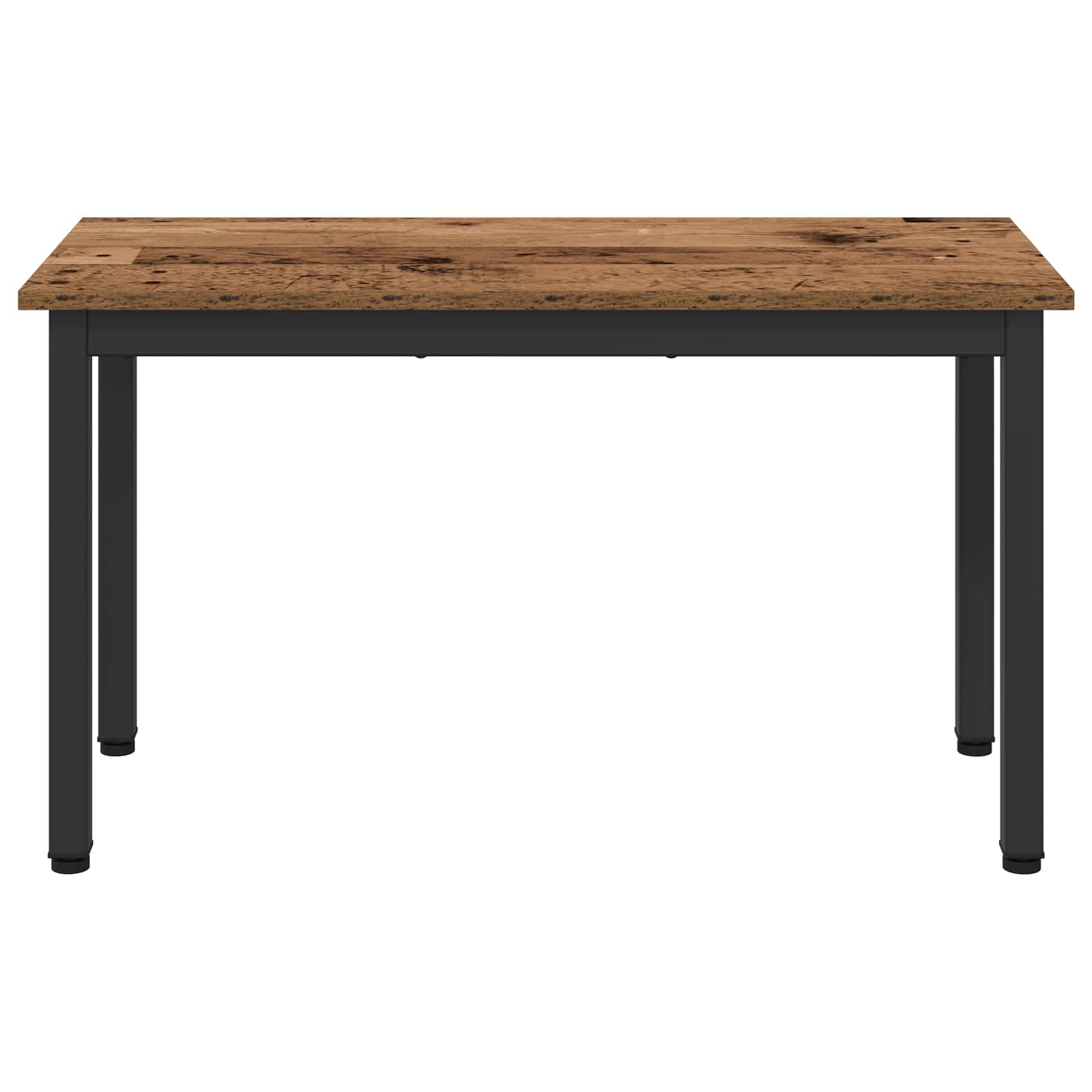 vidaXL ławka Stare drewno 80 x 35 x 45 cm Materiał drewnopochodny