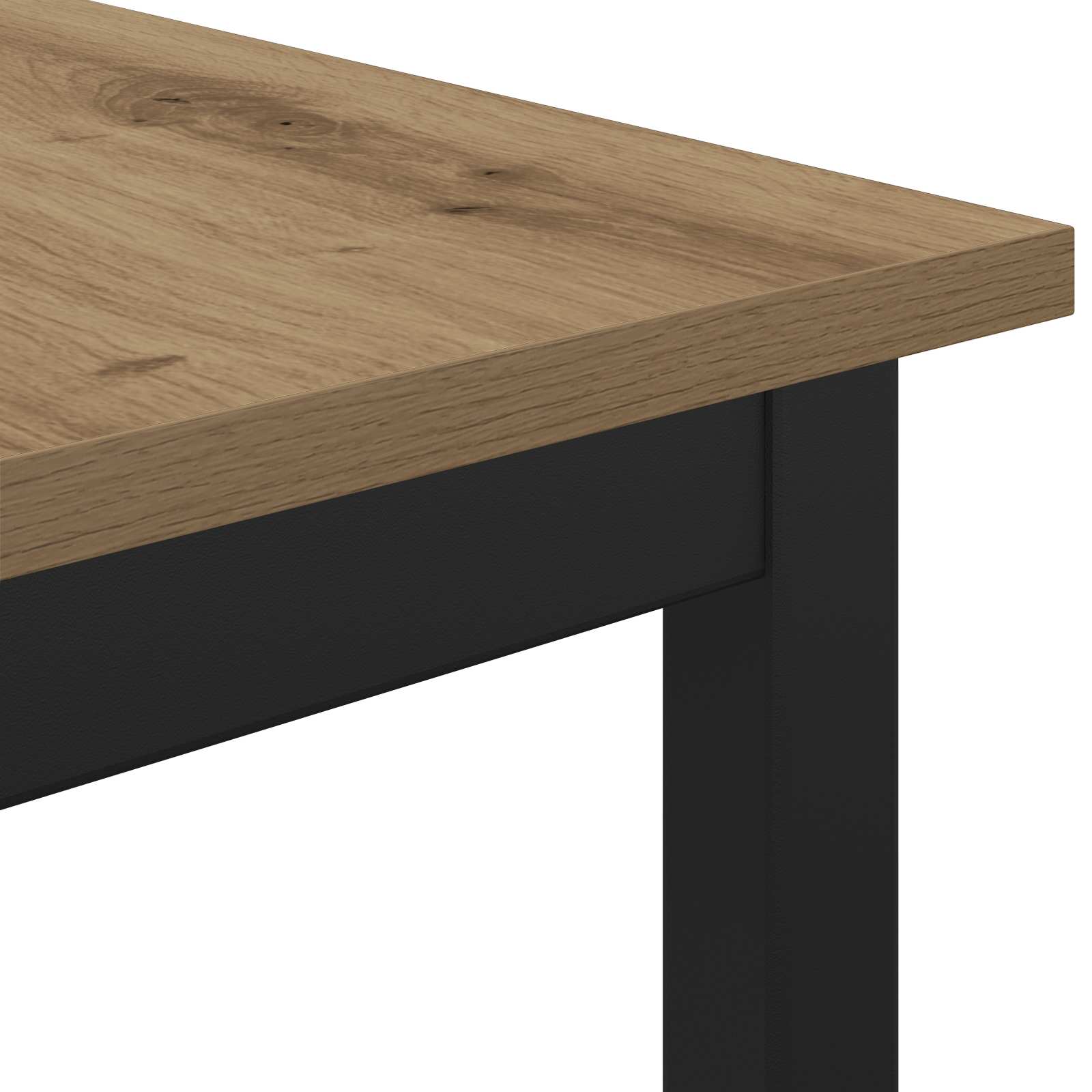 vidaXL ławka Dąb rzemieślniczy 80 x 35 x 45 cm Materiał drewnopochodny