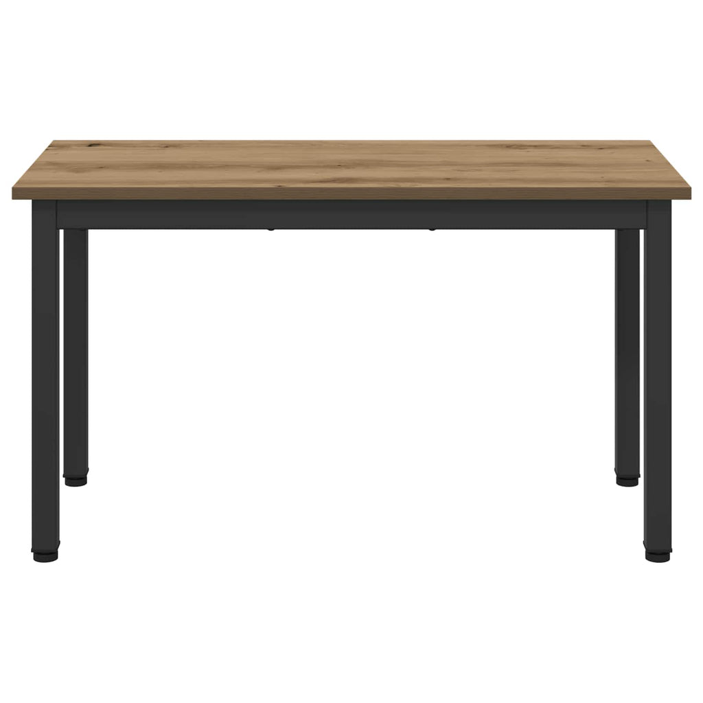 vidaXL ławka Dąb rzemieślniczy 80 x 35 x 45 cm Materiał drewnopochodny