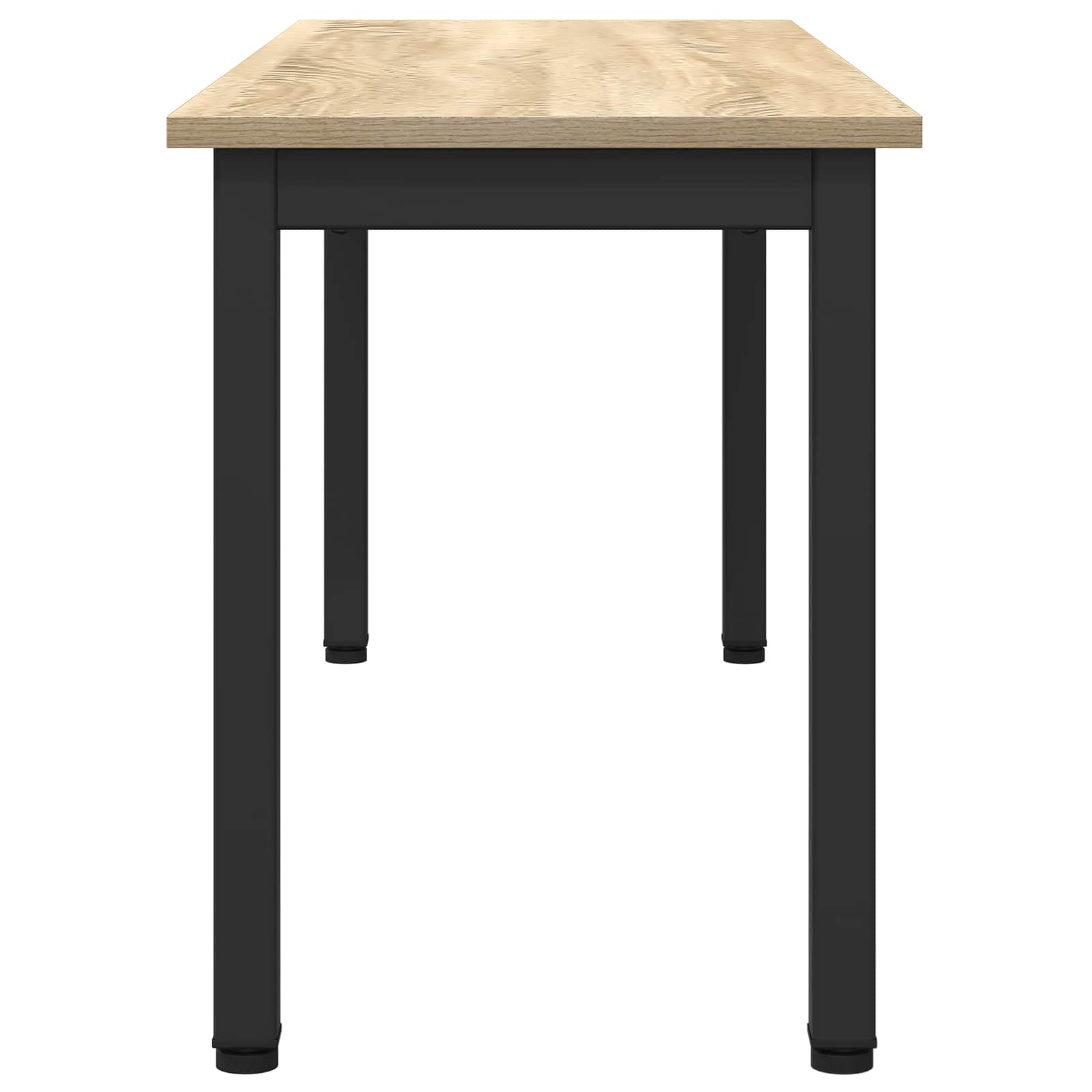 vidaXL ławka Sonoma 110 x 35 x 45 cm Materiał drewnopochodny