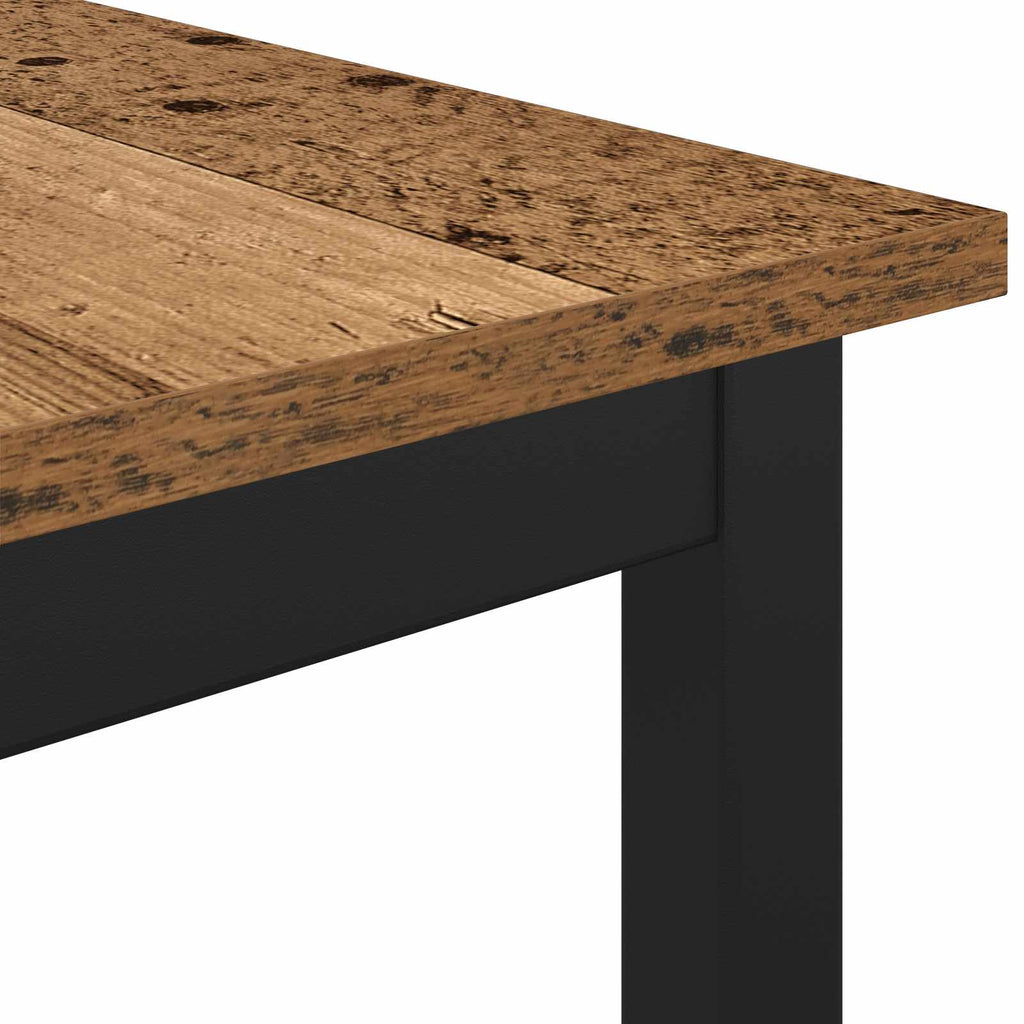 vidaXL ławka Stare drewno 110 x 35 x 45 cm Materiał drewnopochodny