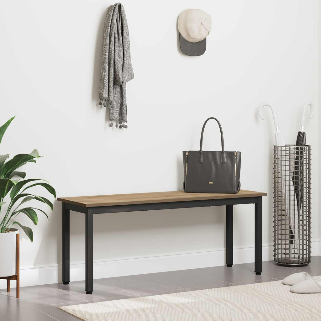 vidaXL ławka Dąb rzemieślniczy 110 x 35 x 45 cm