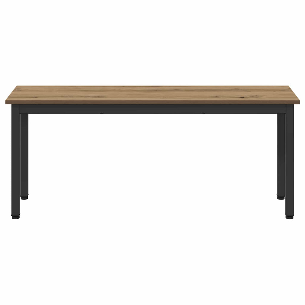 vidaXL ławka Dąb rzemieślniczy 110 x 35 x 45 cm