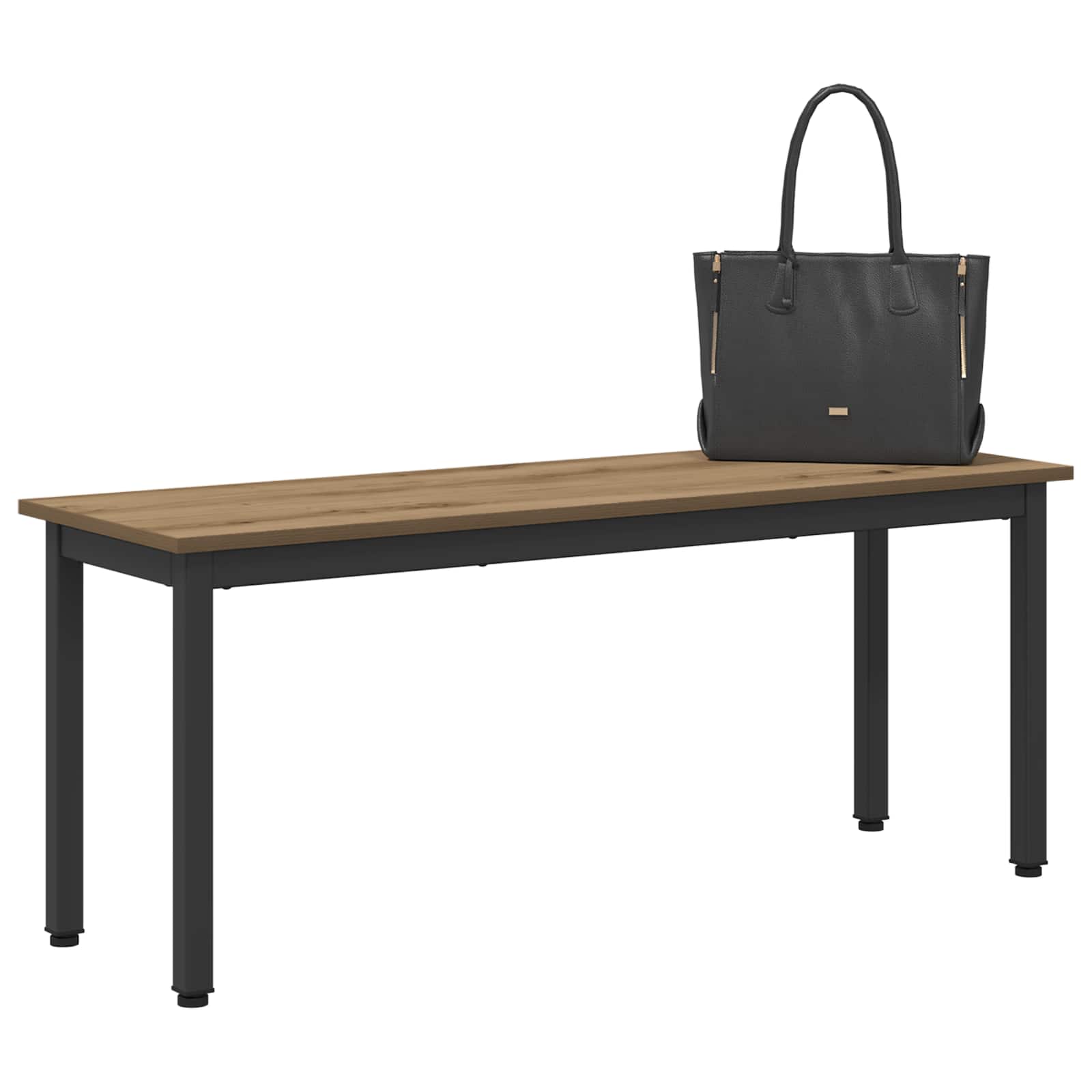 vidaXL ławka Dąb rzemieślniczy 110 x 35 x 45 cm