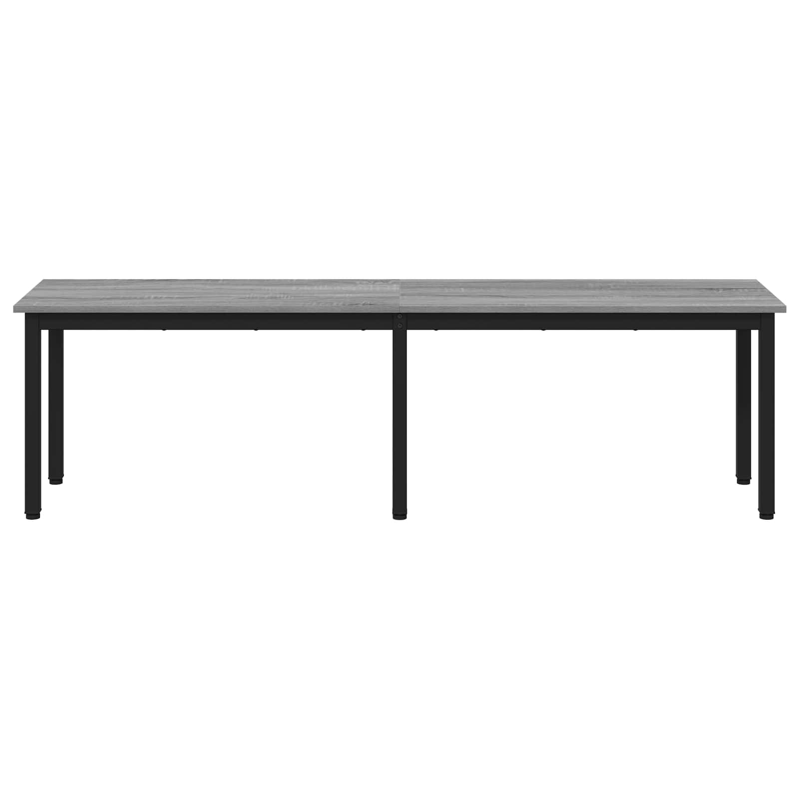 vidaXL ławka Szary Sonoma 160 x 35 x 45 cm Materiał drewnopochodny