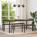 vidaXL ławka Stare drewno 160 x 35 x 45 cm Materiał drewnopochodny
