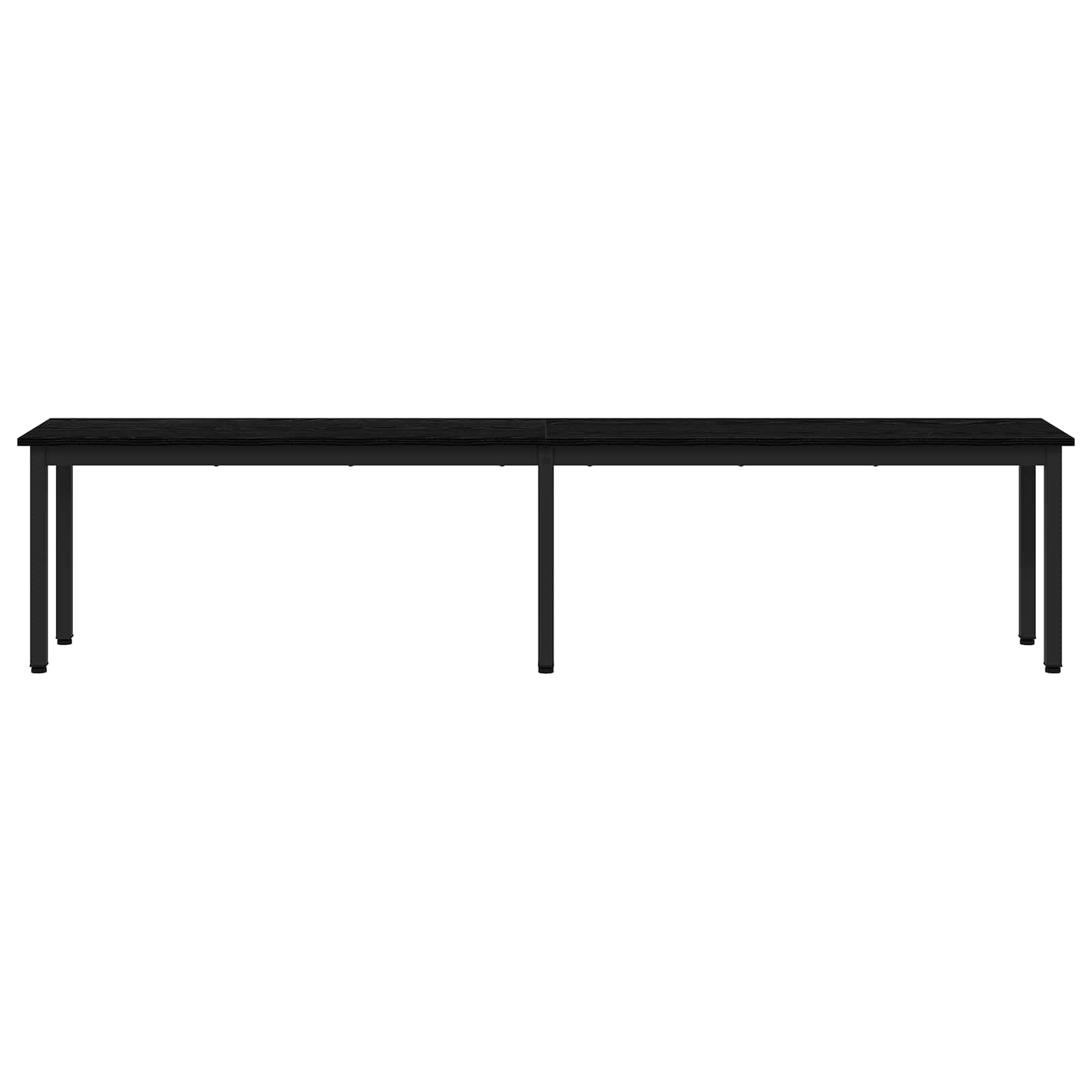 vidaXL ławka Czarny Dąb 200 x 35 x 45 cm Drewno inżynieryjne
