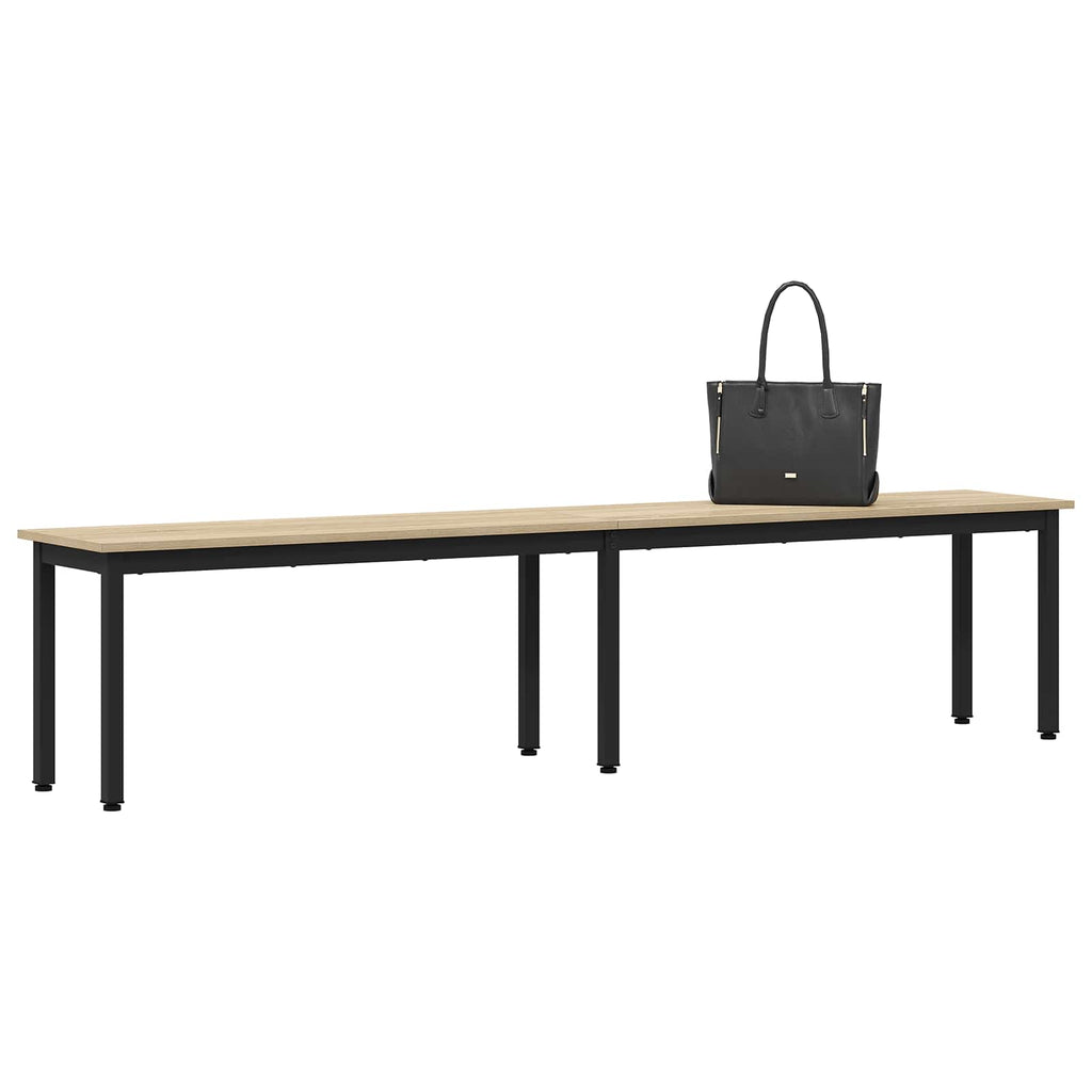 vidaXL ławka Sonoma 200 x 35 x 45 cm Drewno inżynieryjne