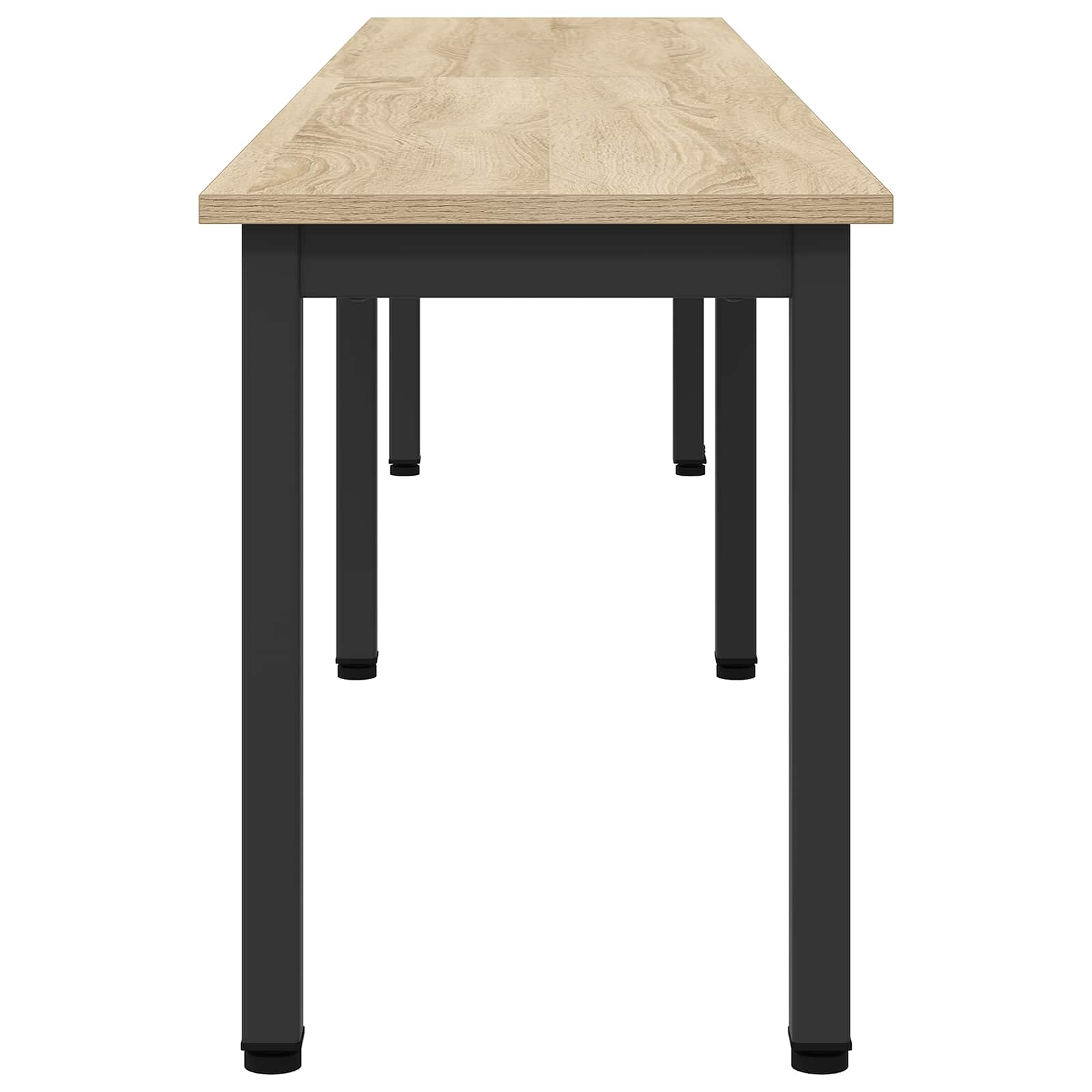 vidaXL ławka Sonoma 200 x 35 x 45 cm Drewno inżynieryjne